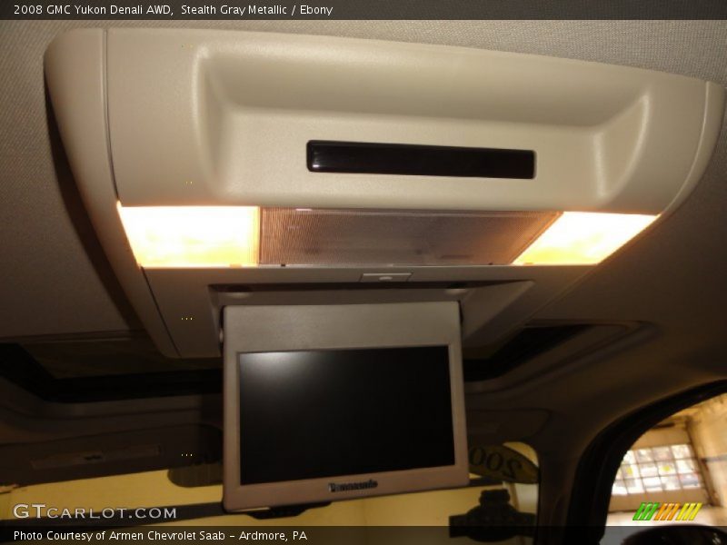 Stealth Gray Metallic / Ebony 2008 GMC Yukon Denali AWD