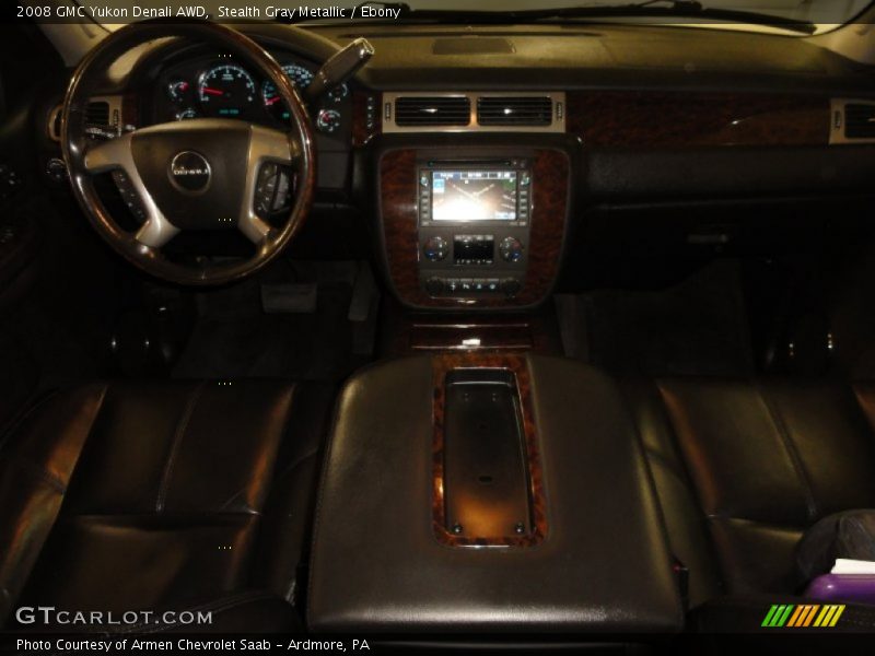 Stealth Gray Metallic / Ebony 2008 GMC Yukon Denali AWD
