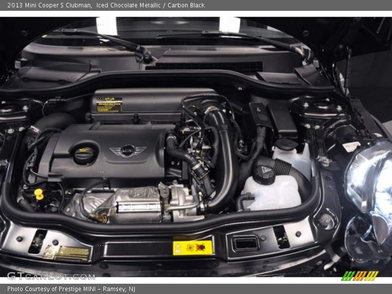 Iced Chocolate Metallic / Carbon Black 2013 Mini Cooper S Clubman