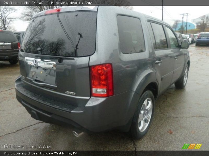 Polished Metal Metallic / Gray 2013 Honda Pilot EX 4WD