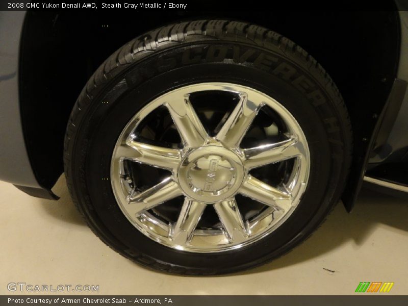 Stealth Gray Metallic / Ebony 2008 GMC Yukon Denali AWD
