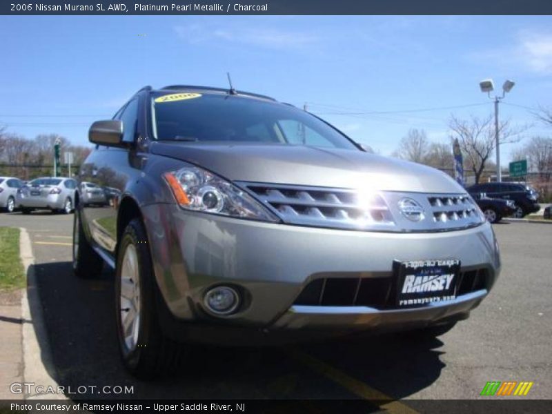 Platinum Pearl Metallic / Charcoal 2006 Nissan Murano SL AWD