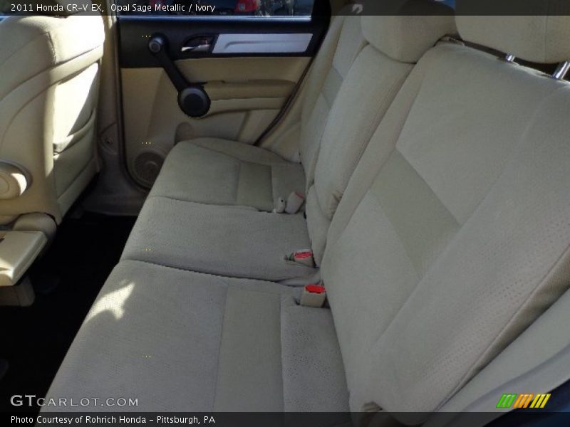 Opal Sage Metallic / Ivory 2011 Honda CR-V EX