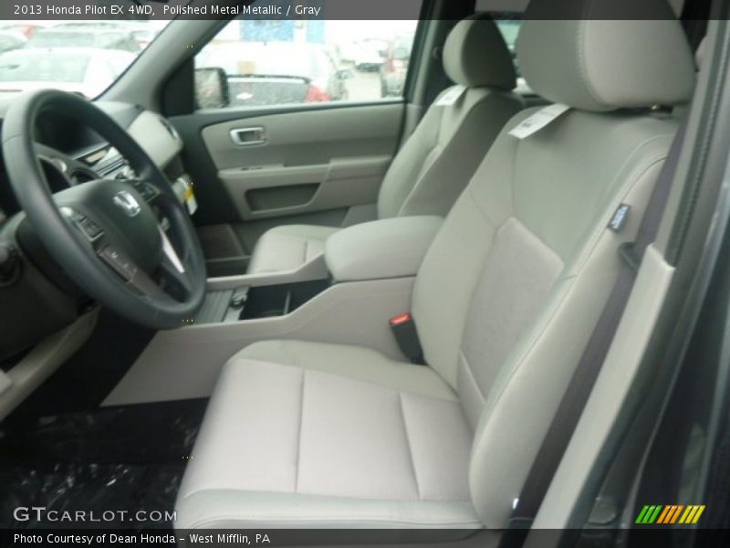 Polished Metal Metallic / Gray 2013 Honda Pilot EX 4WD