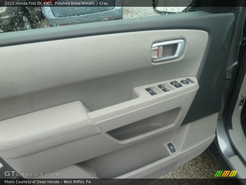 Polished Metal Metallic / Gray 2013 Honda Pilot EX 4WD