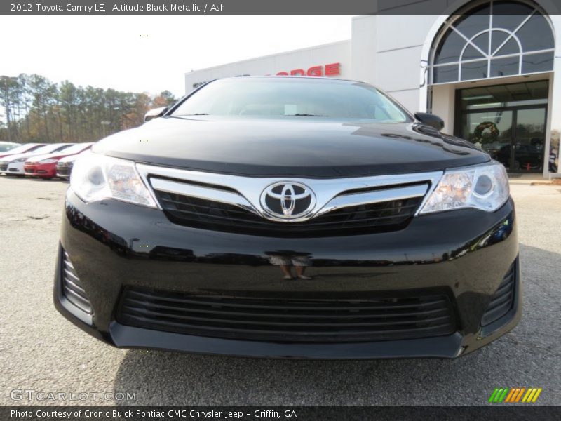 Attitude Black Metallic / Ash 2012 Toyota Camry LE