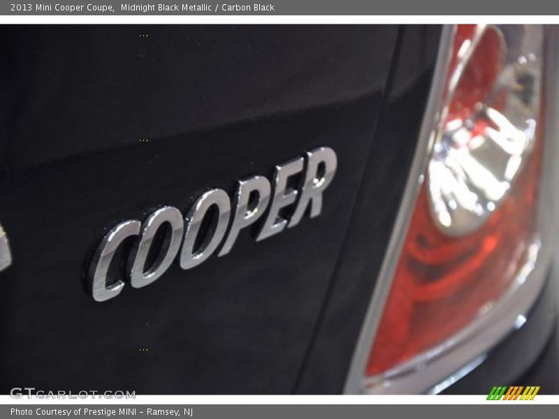 Midnight Black Metallic / Carbon Black 2013 Mini Cooper Coupe