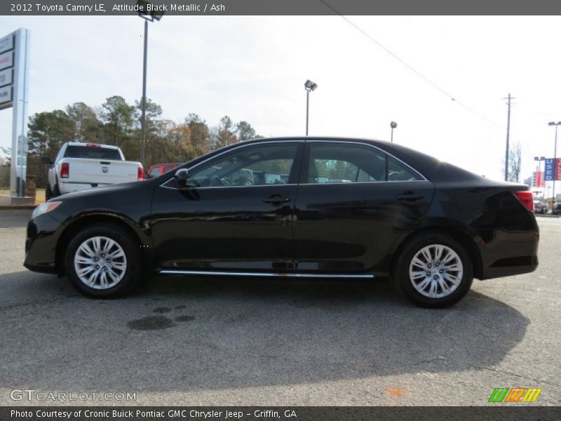 Attitude Black Metallic / Ash 2012 Toyota Camry LE