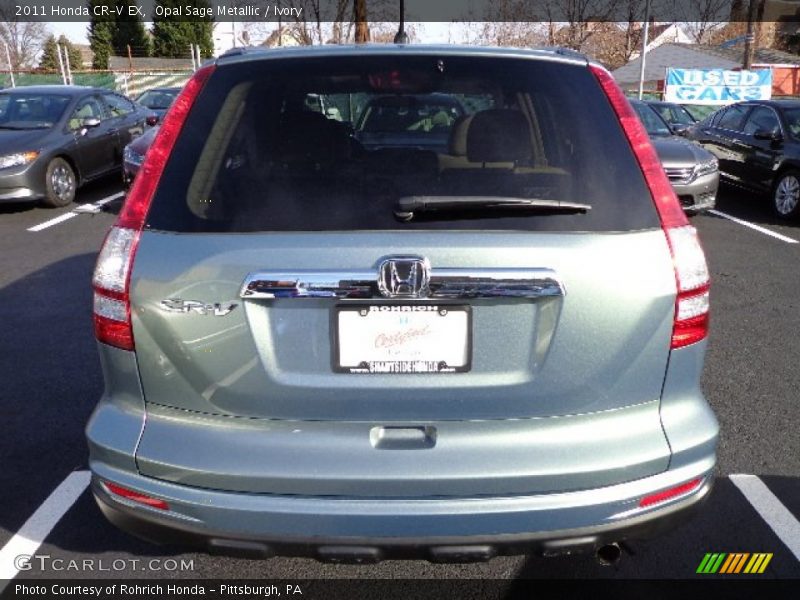 Opal Sage Metallic / Ivory 2011 Honda CR-V EX