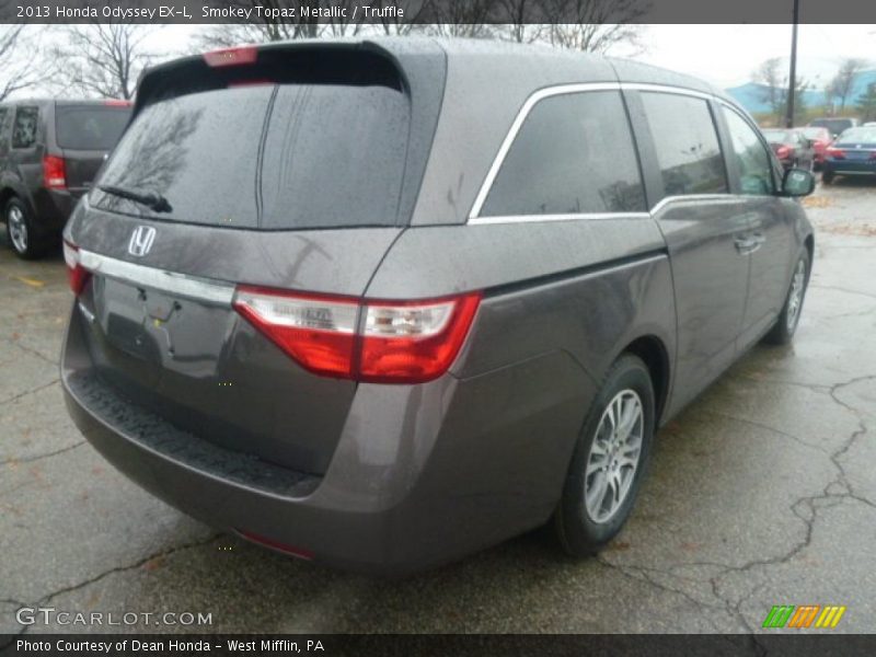 Smokey Topaz Metallic / Truffle 2013 Honda Odyssey EX-L