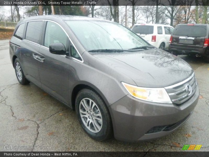 Smokey Topaz Metallic / Truffle 2013 Honda Odyssey EX-L
