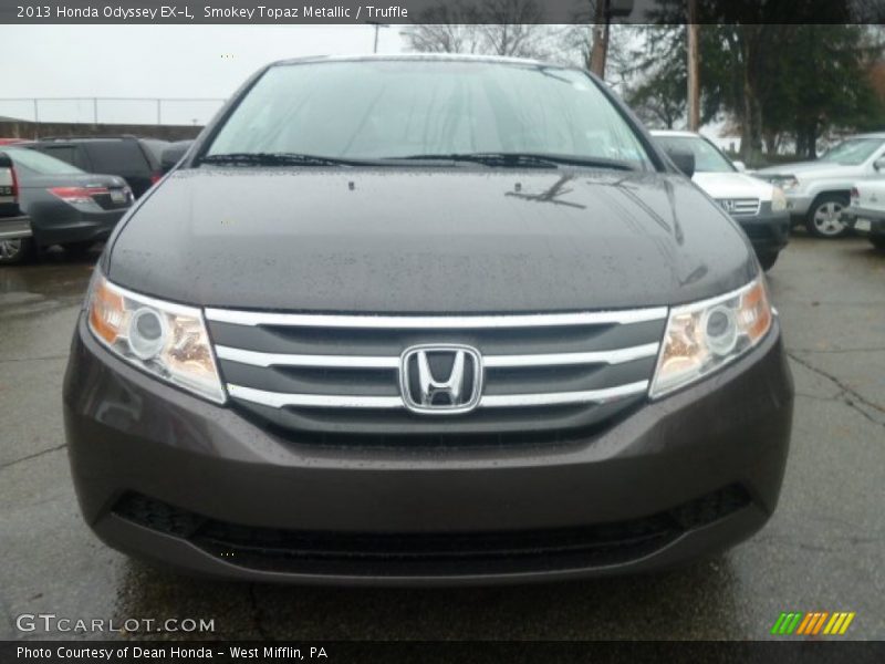Smokey Topaz Metallic / Truffle 2013 Honda Odyssey EX-L