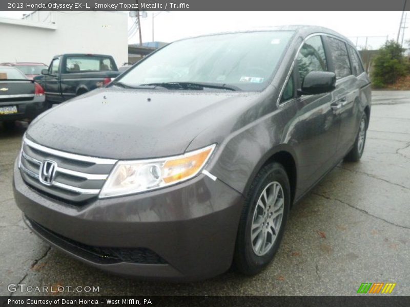 Smokey Topaz Metallic / Truffle 2013 Honda Odyssey EX-L