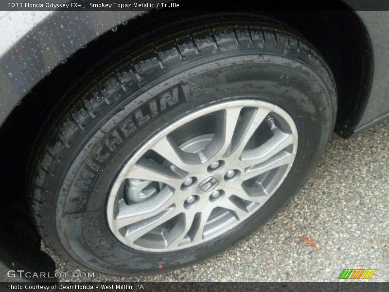 Smokey Topaz Metallic / Truffle 2013 Honda Odyssey EX-L