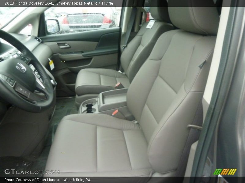 Smokey Topaz Metallic / Truffle 2013 Honda Odyssey EX-L