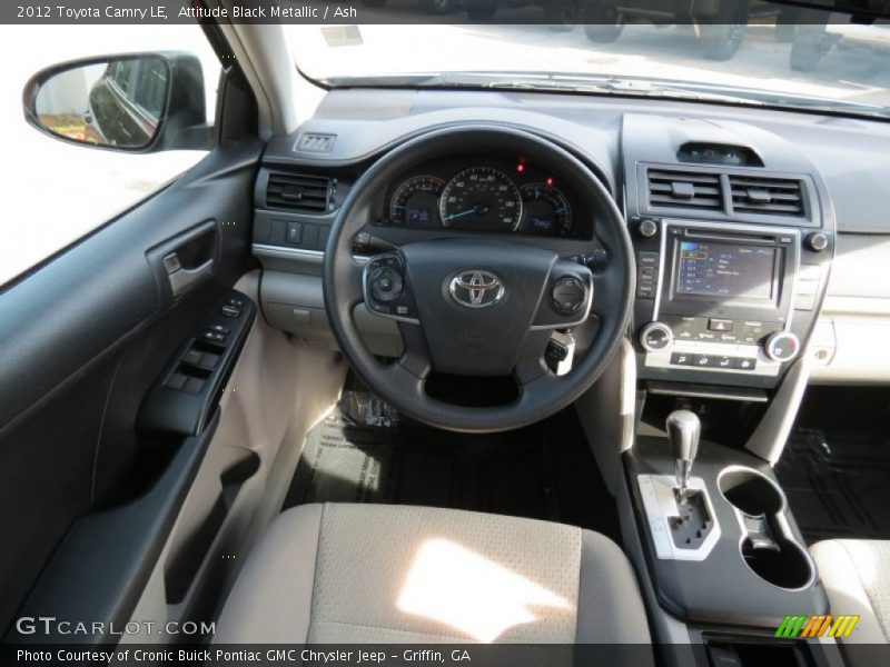 Attitude Black Metallic / Ash 2012 Toyota Camry LE
