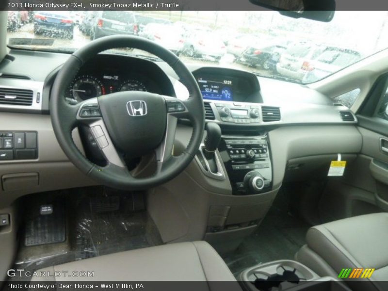 Smokey Topaz Metallic / Truffle 2013 Honda Odyssey EX-L