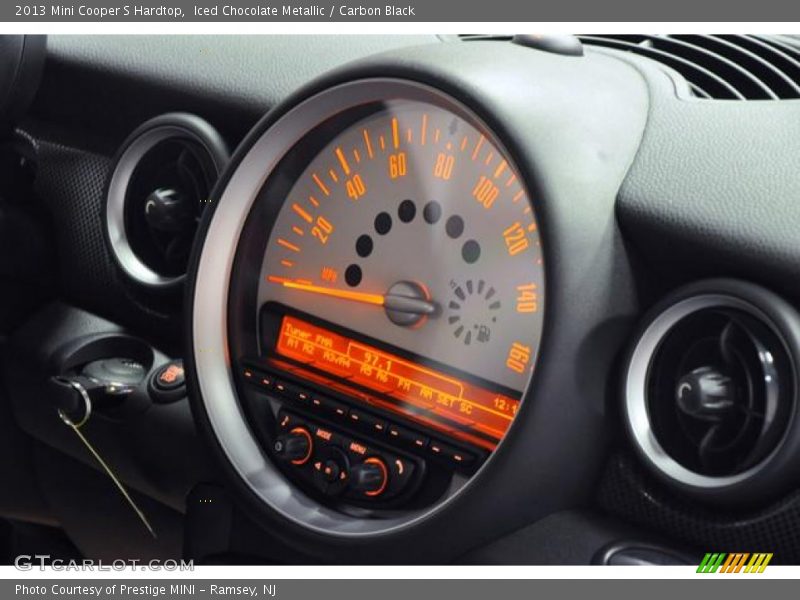 Iced Chocolate Metallic / Carbon Black 2013 Mini Cooper S Hardtop