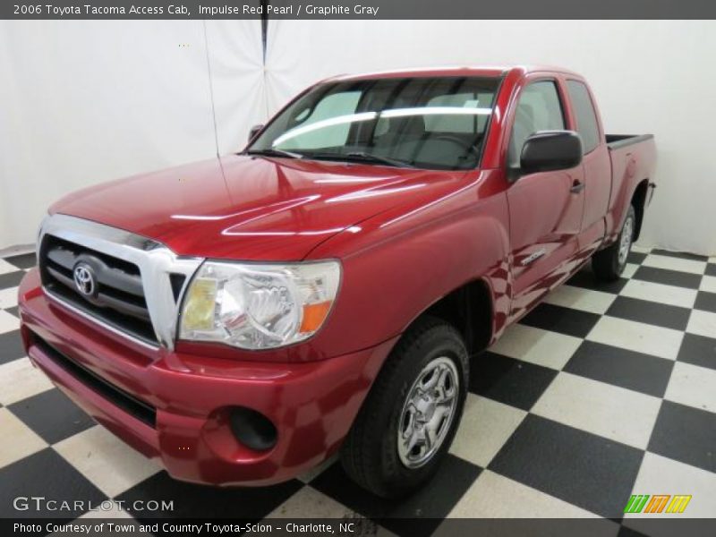 Impulse Red Pearl / Graphite Gray 2006 Toyota Tacoma Access Cab