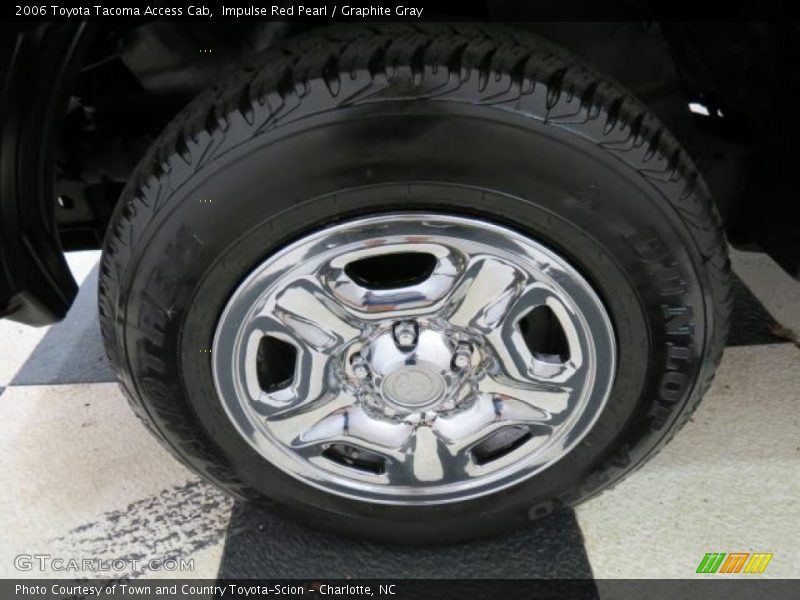 Impulse Red Pearl / Graphite Gray 2006 Toyota Tacoma Access Cab