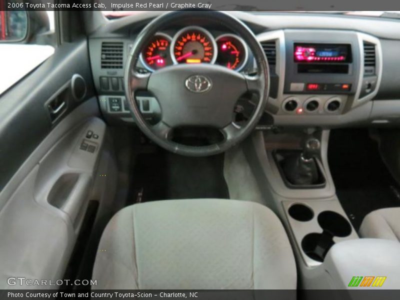 Impulse Red Pearl / Graphite Gray 2006 Toyota Tacoma Access Cab