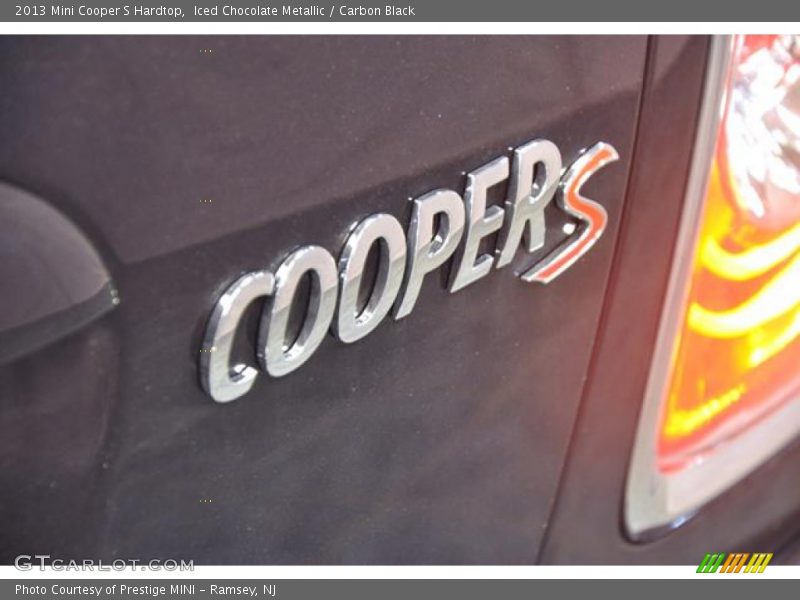 Iced Chocolate Metallic / Carbon Black 2013 Mini Cooper S Hardtop