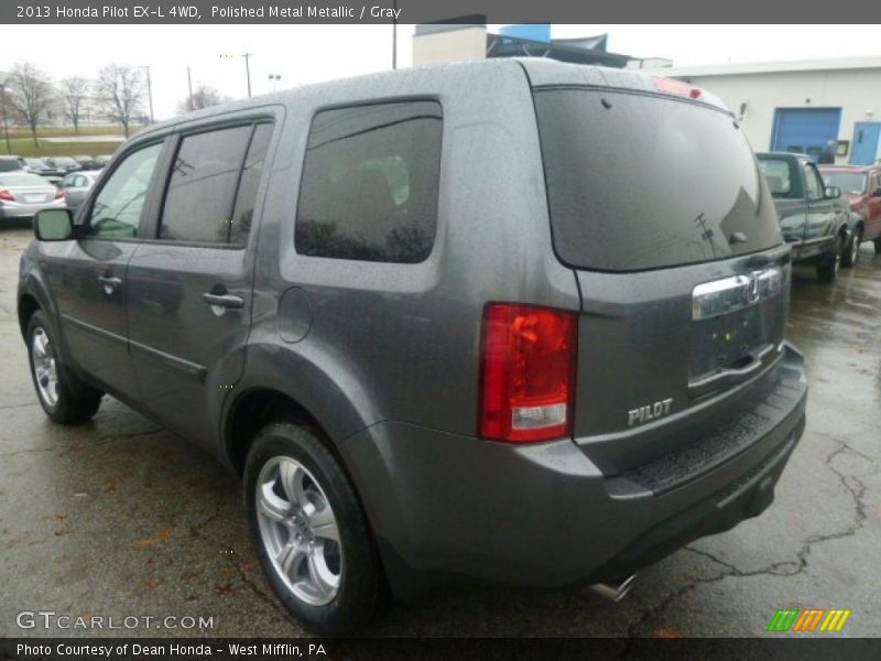 Polished Metal Metallic / Gray 2013 Honda Pilot EX-L 4WD
