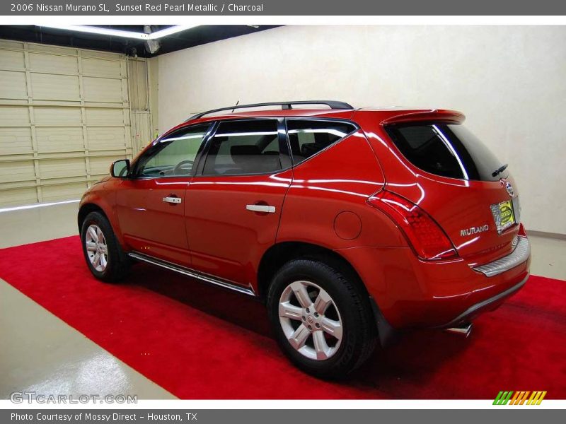 Sunset Red Pearl Metallic / Charcoal 2006 Nissan Murano SL