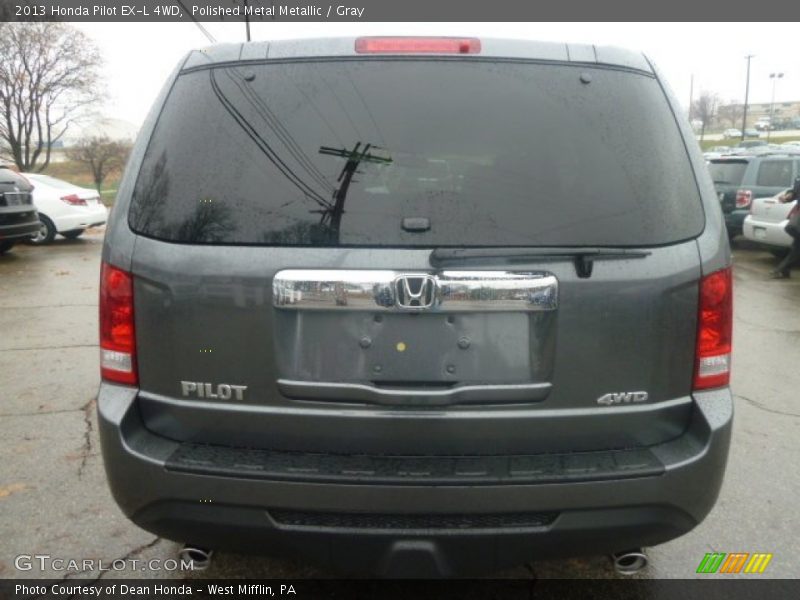 Polished Metal Metallic / Gray 2013 Honda Pilot EX-L 4WD