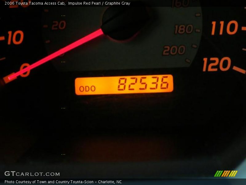 Impulse Red Pearl / Graphite Gray 2006 Toyota Tacoma Access Cab