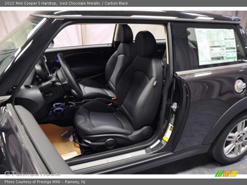 Iced Chocolate Metallic / Carbon Black 2013 Mini Cooper S Hardtop
