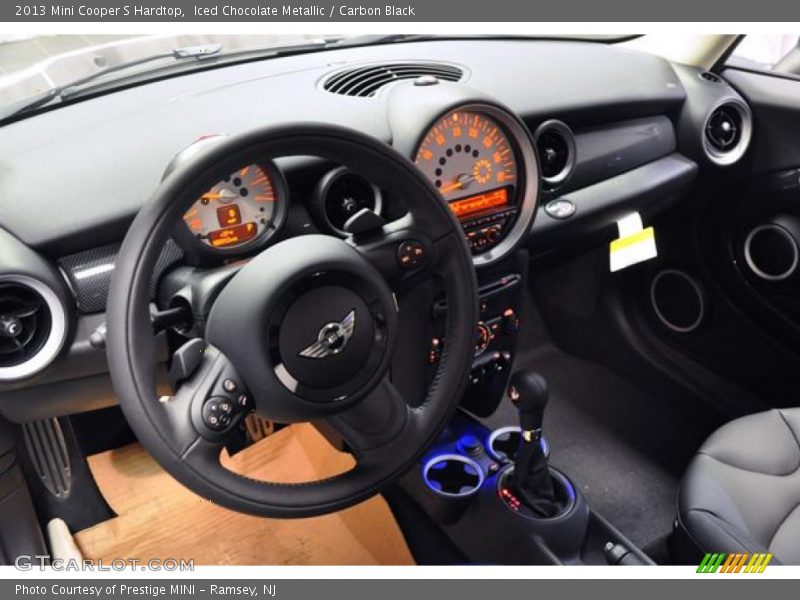 Iced Chocolate Metallic / Carbon Black 2013 Mini Cooper S Hardtop