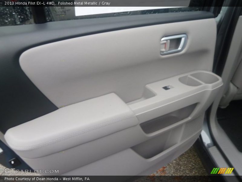 Polished Metal Metallic / Gray 2013 Honda Pilot EX-L 4WD