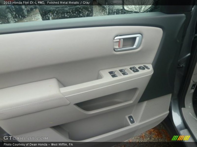 Polished Metal Metallic / Gray 2013 Honda Pilot EX-L 4WD