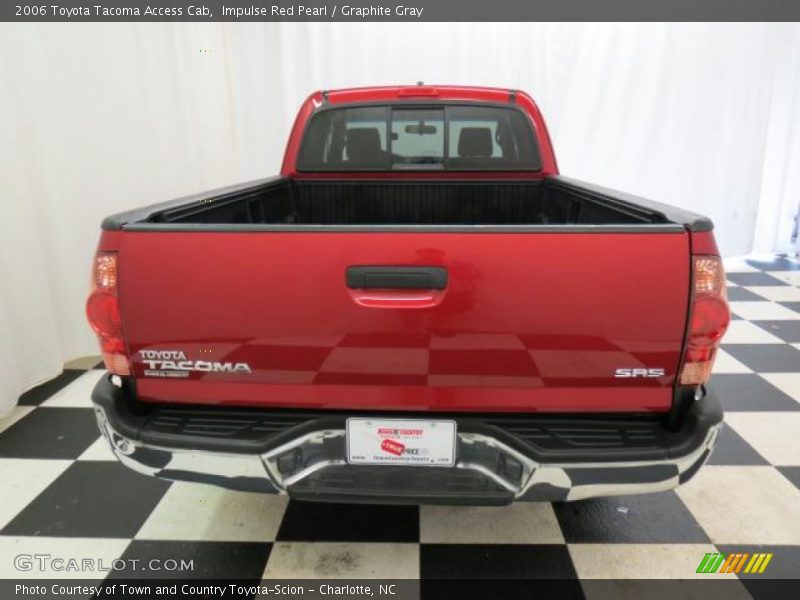 Impulse Red Pearl / Graphite Gray 2006 Toyota Tacoma Access Cab