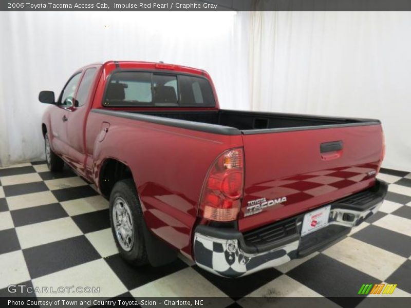 Impulse Red Pearl / Graphite Gray 2006 Toyota Tacoma Access Cab