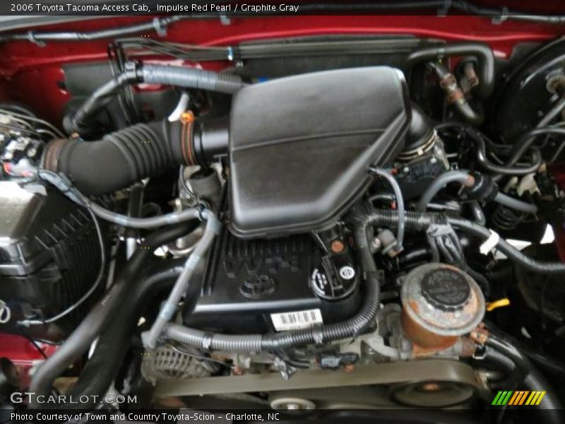 Impulse Red Pearl / Graphite Gray 2006 Toyota Tacoma Access Cab