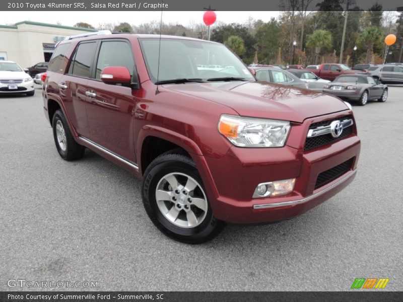Salsa Red Pearl / Graphite 2010 Toyota 4Runner SR5