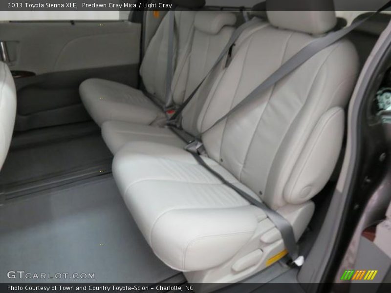 Predawn Gray Mica / Light Gray 2013 Toyota Sienna XLE