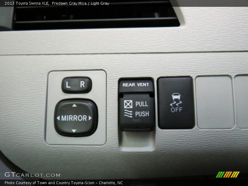 Predawn Gray Mica / Light Gray 2013 Toyota Sienna XLE