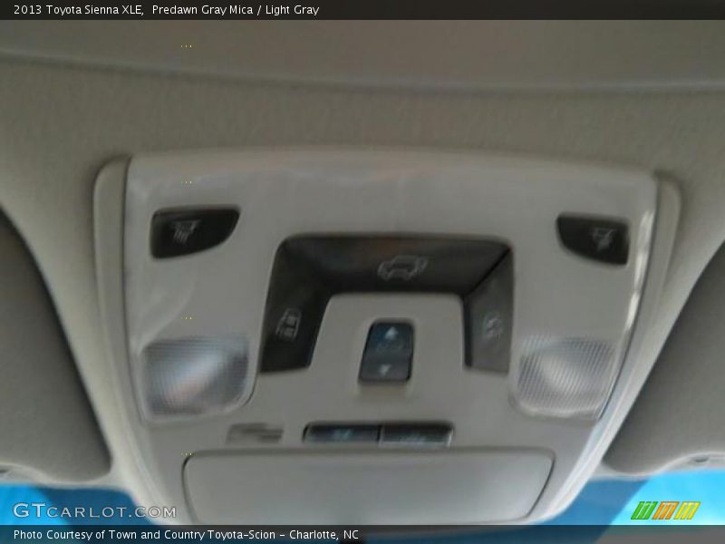 Predawn Gray Mica / Light Gray 2013 Toyota Sienna XLE