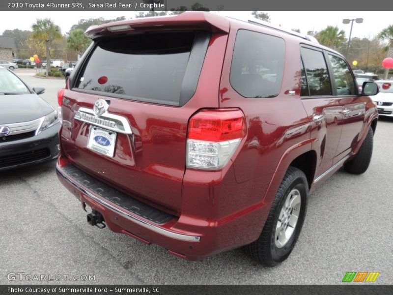 Salsa Red Pearl / Graphite 2010 Toyota 4Runner SR5