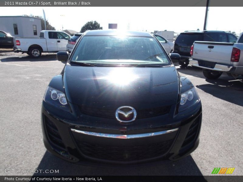 Brilliant Black / Black 2011 Mazda CX-7 i Sport