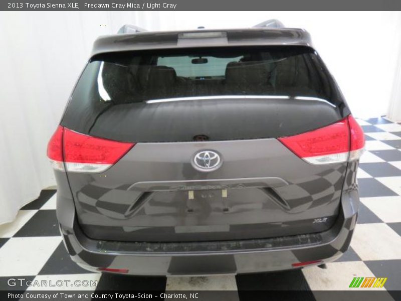 Predawn Gray Mica / Light Gray 2013 Toyota Sienna XLE