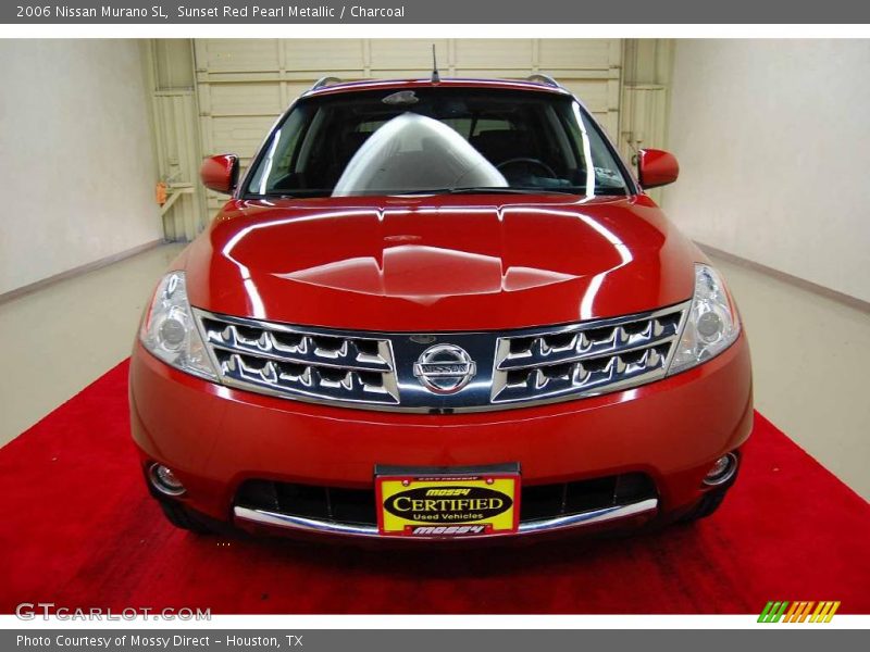 Sunset Red Pearl Metallic / Charcoal 2006 Nissan Murano SL