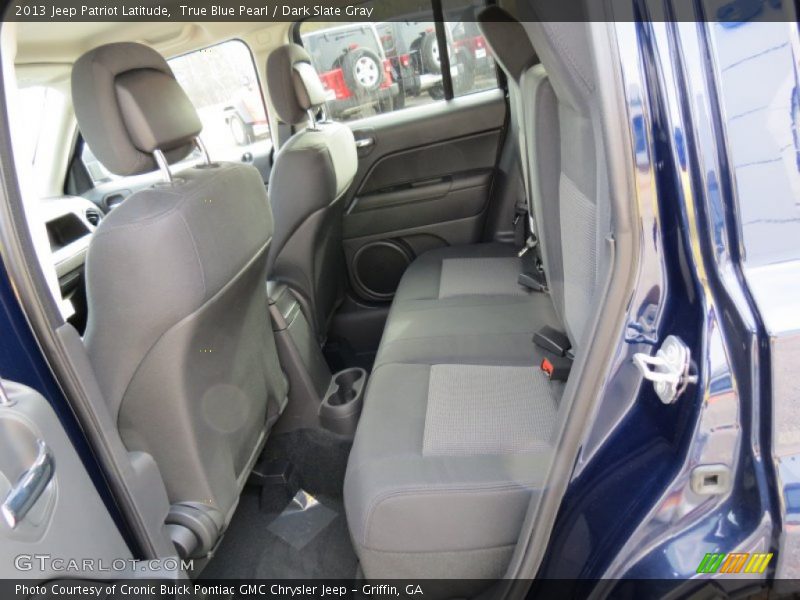 True Blue Pearl / Dark Slate Gray 2013 Jeep Patriot Latitude
