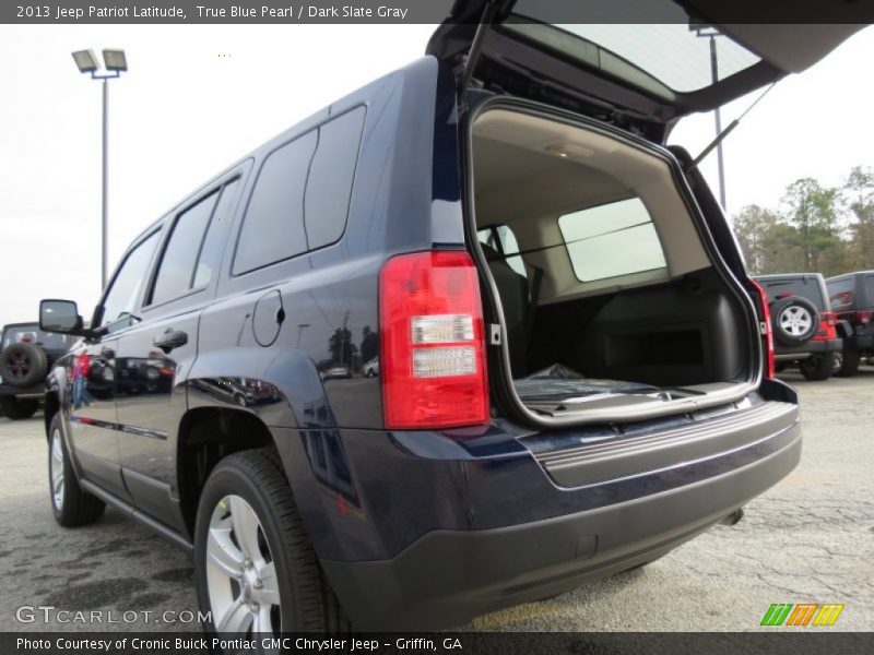 True Blue Pearl / Dark Slate Gray 2013 Jeep Patriot Latitude