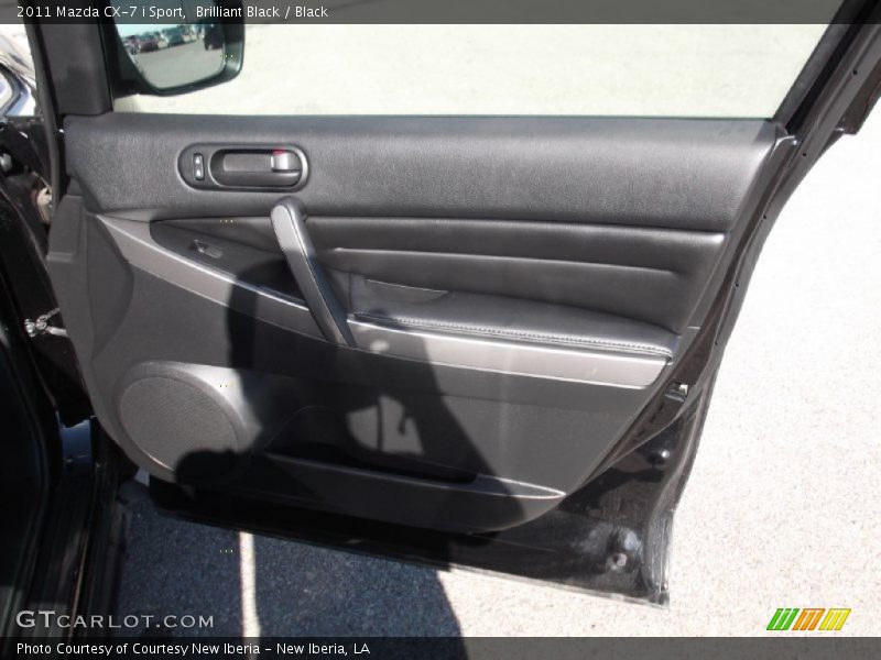 Brilliant Black / Black 2011 Mazda CX-7 i Sport