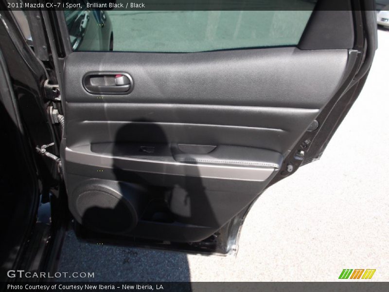 Brilliant Black / Black 2011 Mazda CX-7 i Sport
