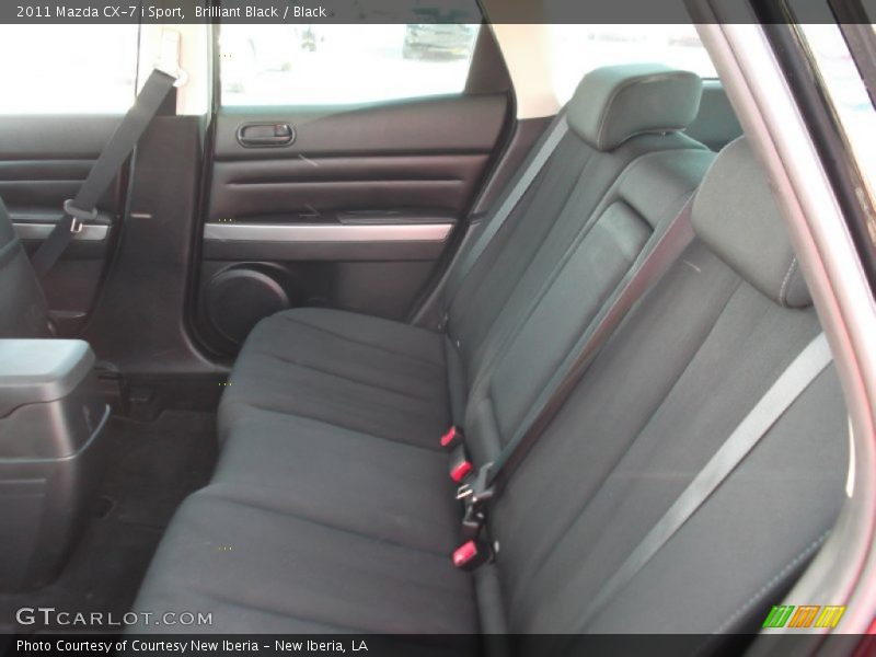Brilliant Black / Black 2011 Mazda CX-7 i Sport